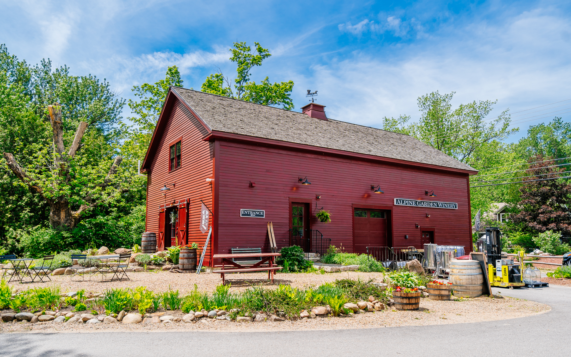 Alpine Garden Winery Barn Renovation